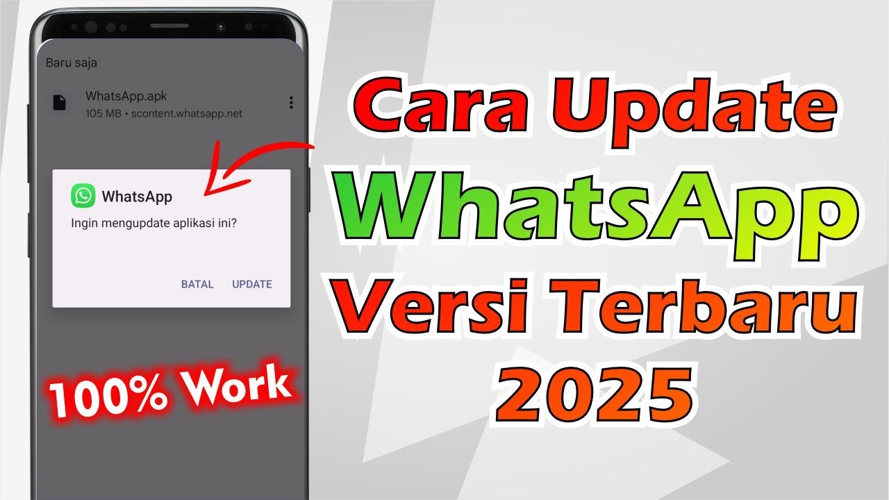 Cara Memperbarui WhatsApp 2025