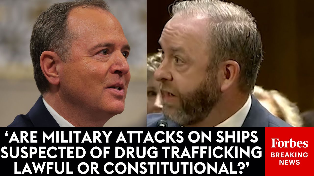 Adam Schiff Grills Trump Judicial Nominee About Constitutionality Of Strikes On Suspected Drug Boats