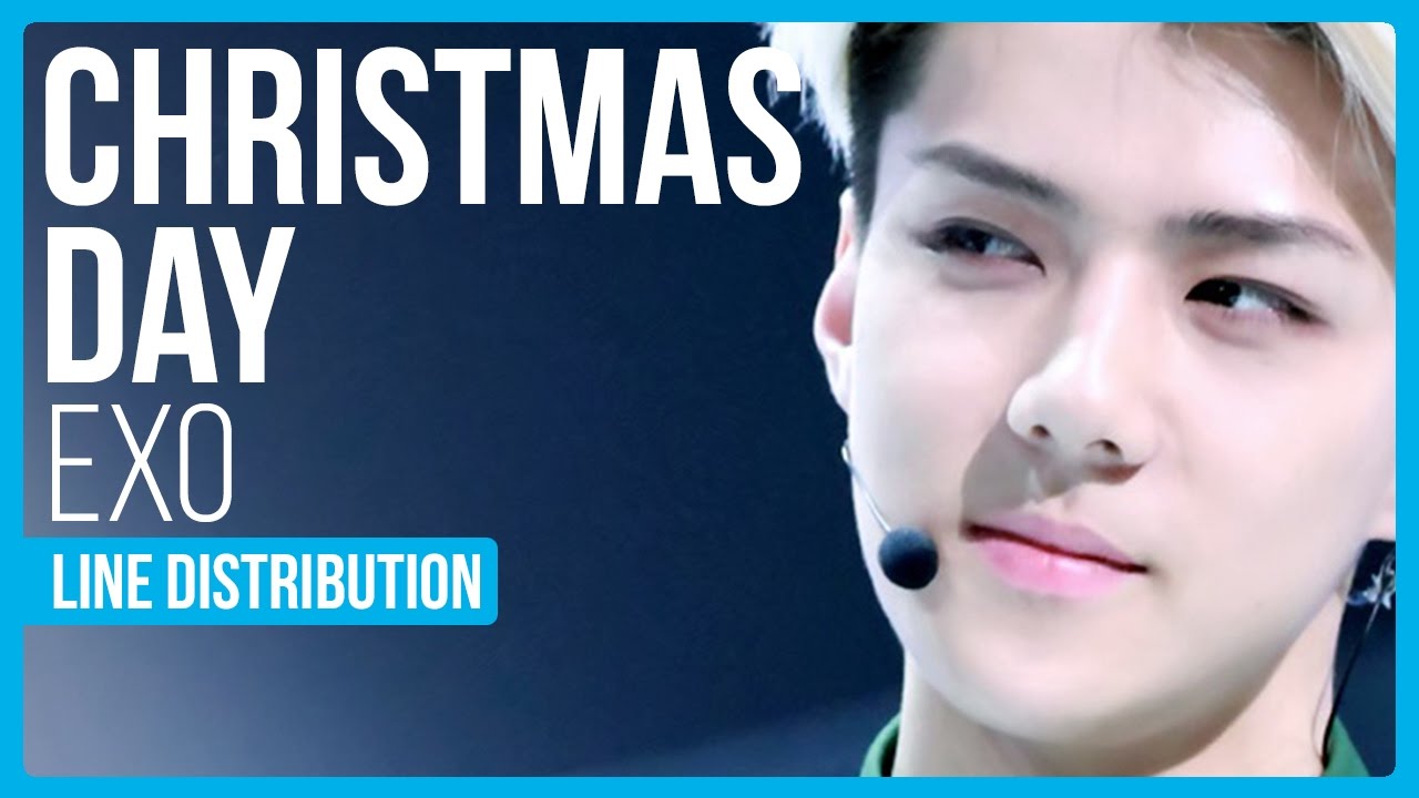 EXO - Christmas Day Line Distribution (Color Coded) | KPOP Christmas Countdown
