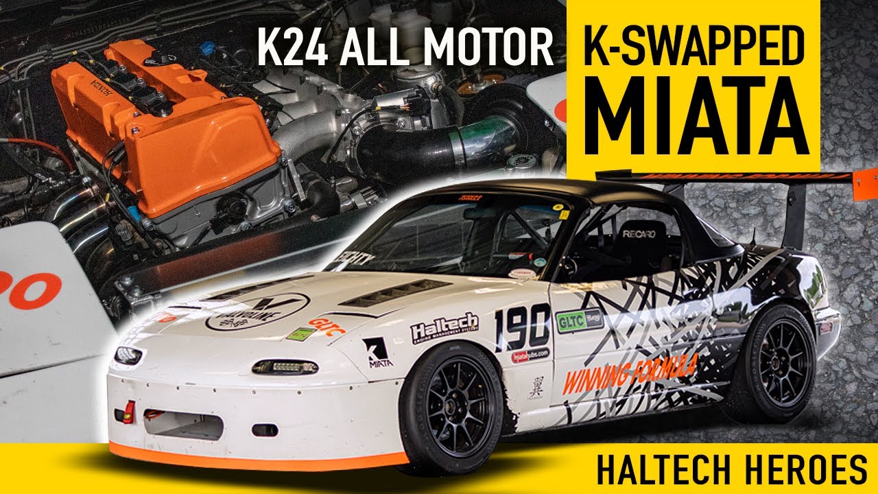 🏅 Aaron's K24 Miata Missile | HALTECH HEROES |