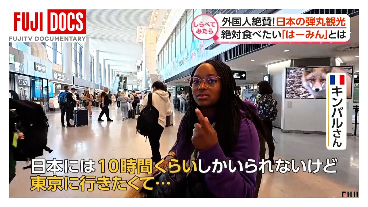 外国人が大絶賛！日本の弾丸観光【しらべてみたら】