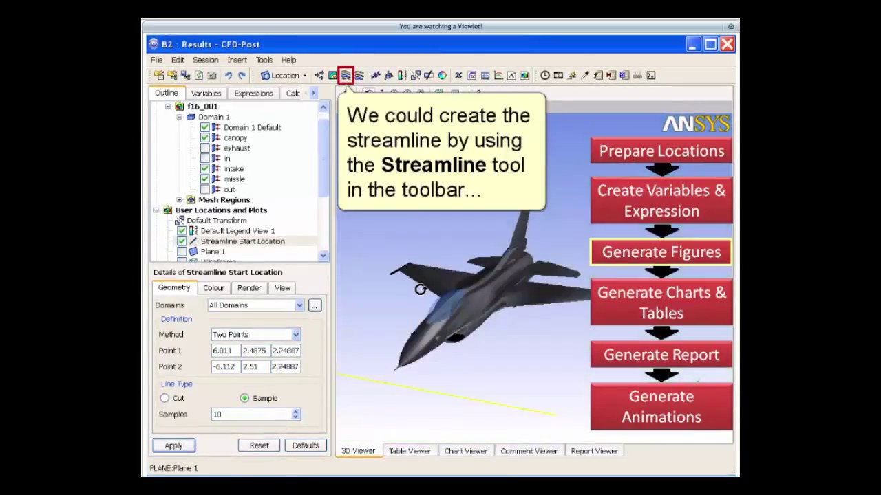 Basic Introduction to Using Ansys CFD tutorial for beginner