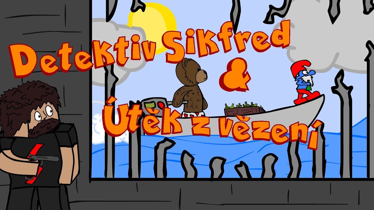 TRAILER - Detektiv Sikfred & &Uacute;těk z Vězen&iacute; | Česk&yacute; Minecraft Trailer