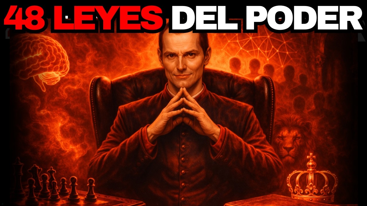 Las 48 LEYES del PODER, la MANIPULACIÓN Oscura de Maquiavelo y de los Grandes Líderes COMPLETO FULL