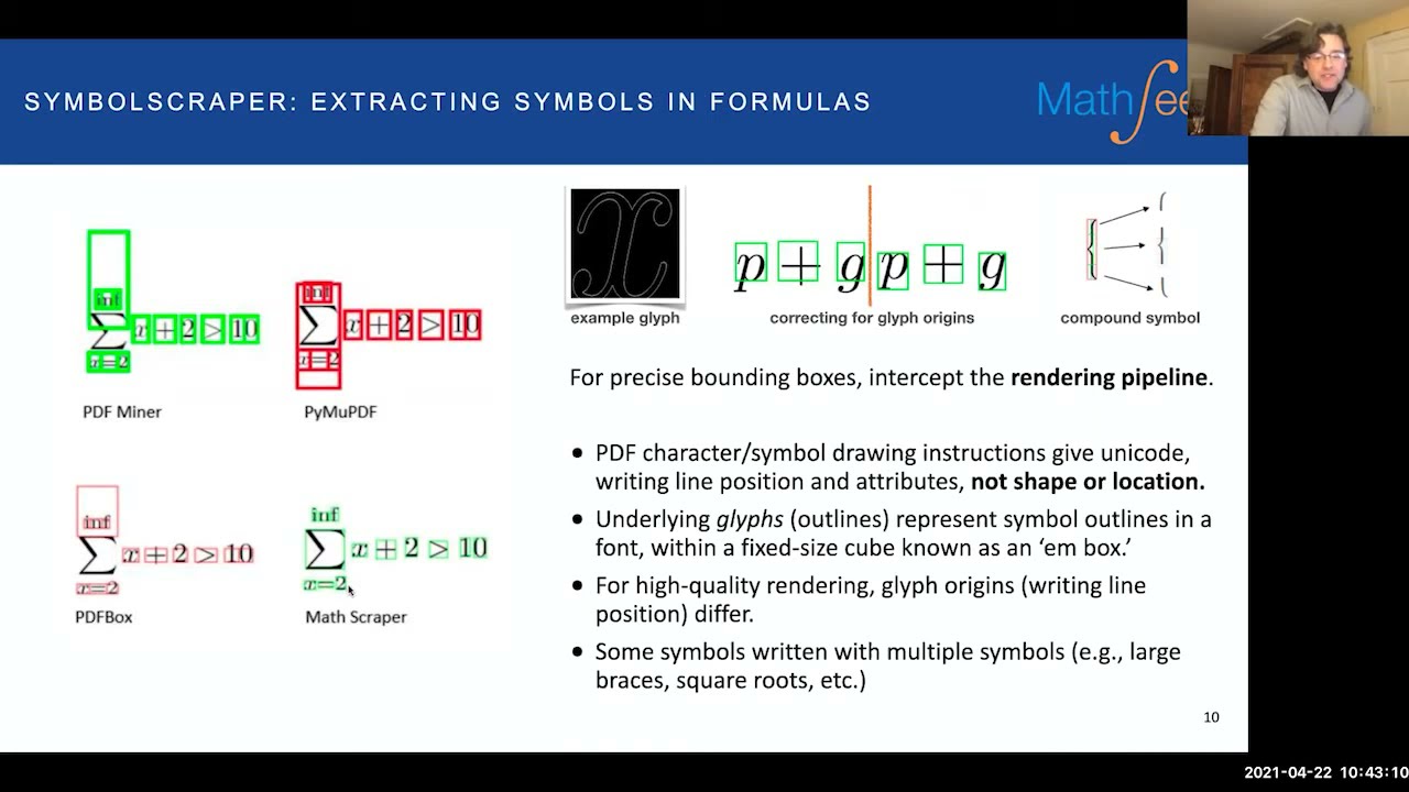 Formula Indexing, Search, and Entry in the MathSeer Project