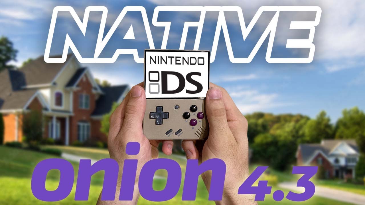 Drastic is FINALLY Native In Onion OS 4.3 (Miyoo Mini Plus)