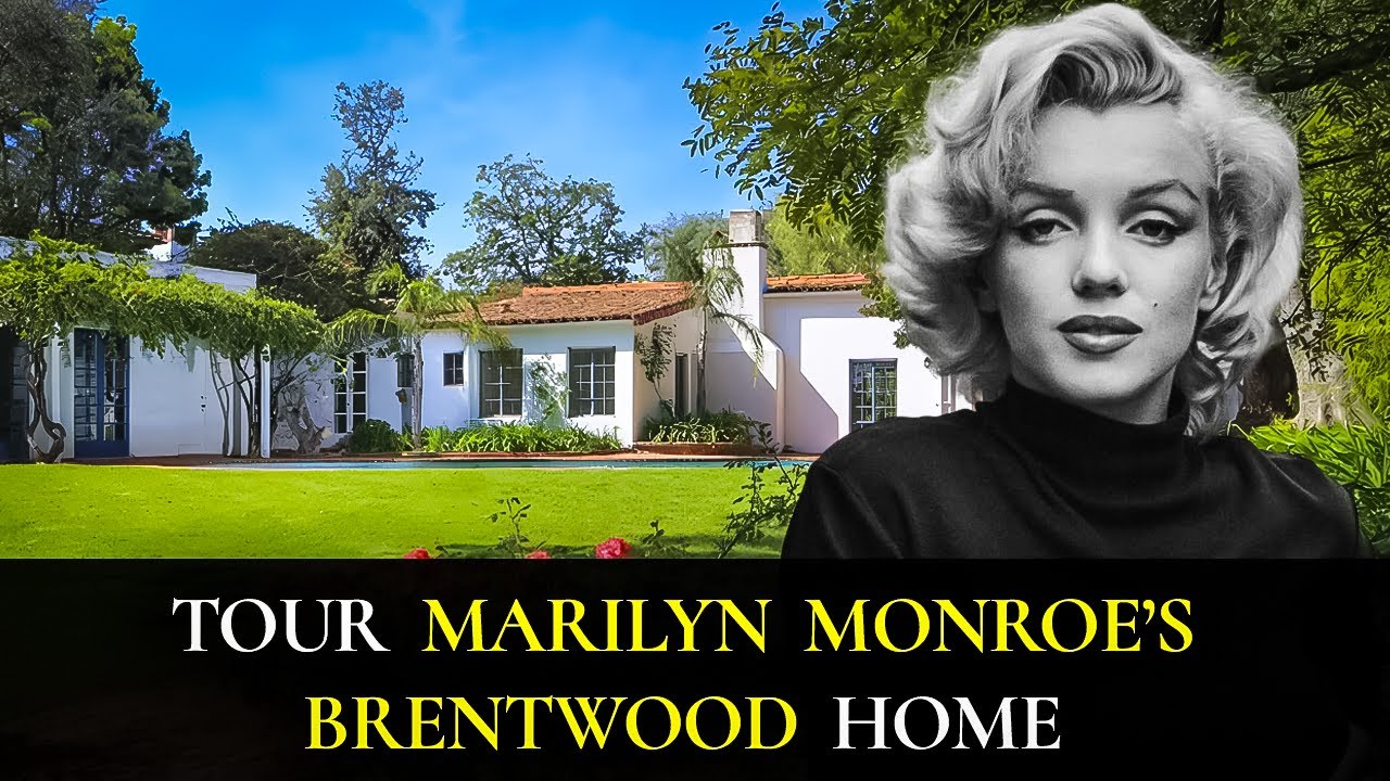 TOUR Marilyn Monroe's Brentwood, Los Angeles Home | Classic Hollywood | Luxury Real Estate