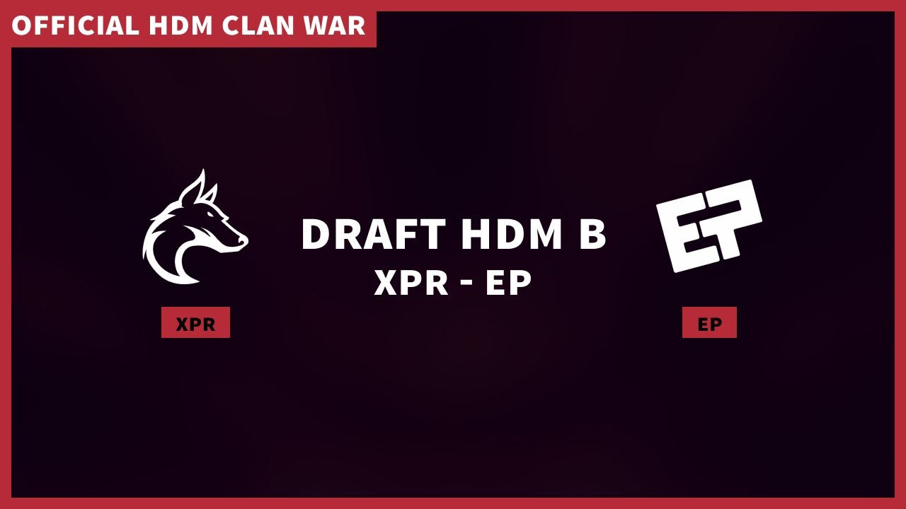 Classic HDM Draft, B: XpR - eP