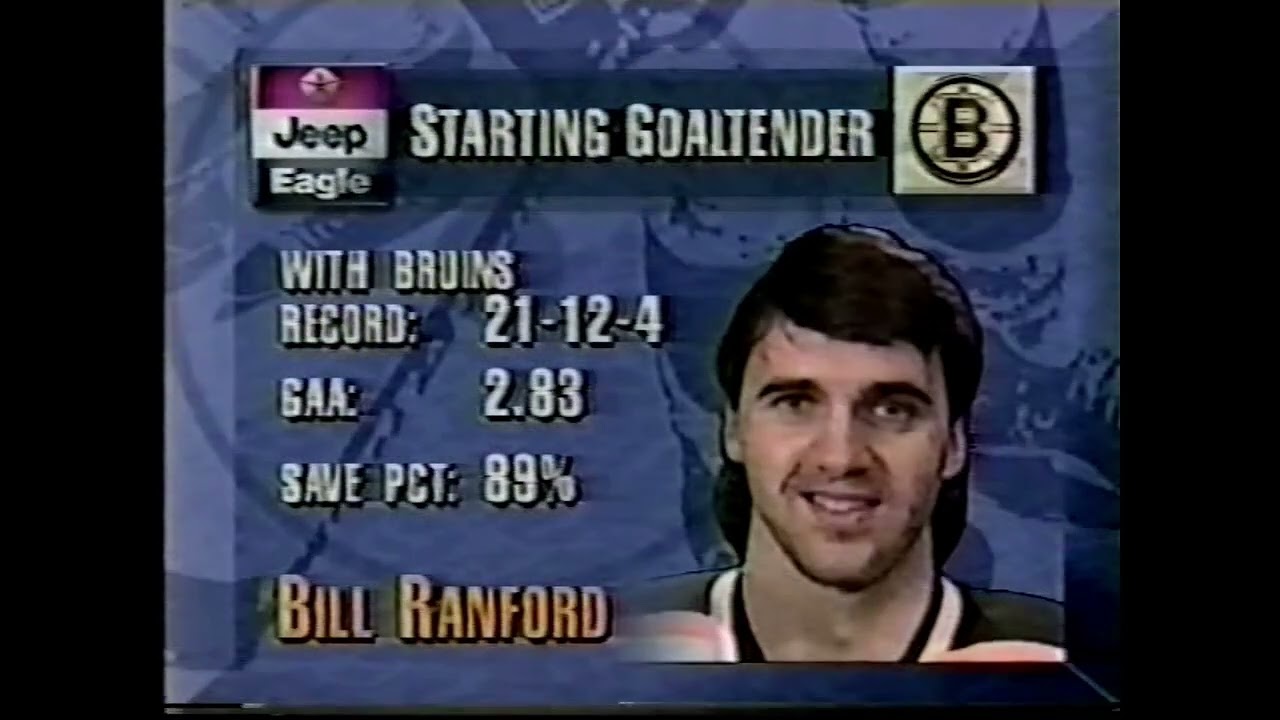 New York Rangers VS Boston Bruins 10/5/1996