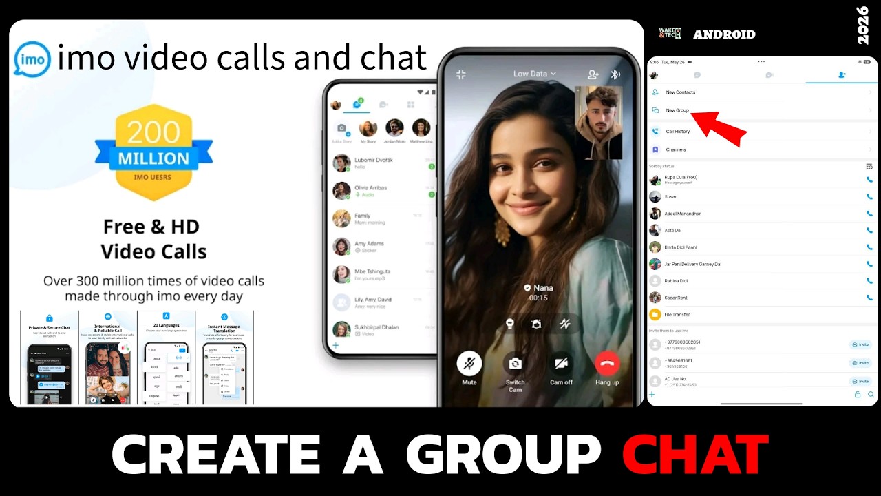 How to Create a Group Chat in imo App (Easy Guide 2026)?