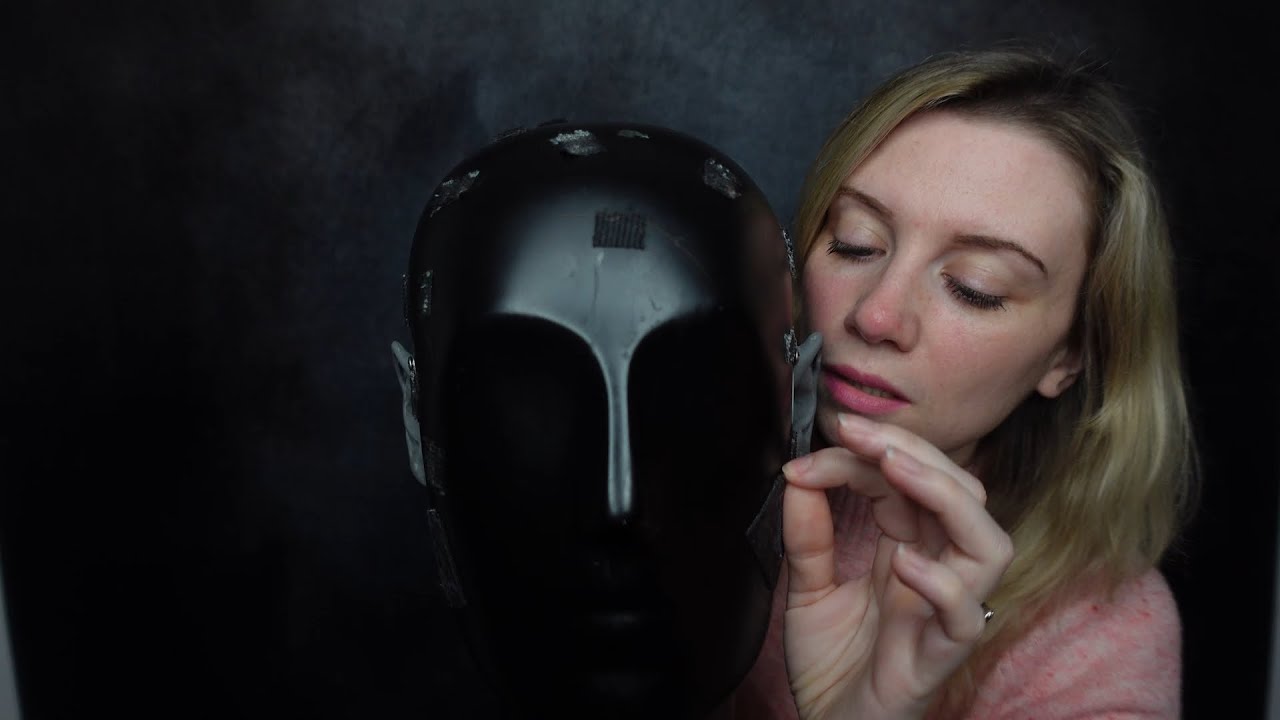 ASMR - Ear To Ear Whisper with Subtle Velcro Scratching