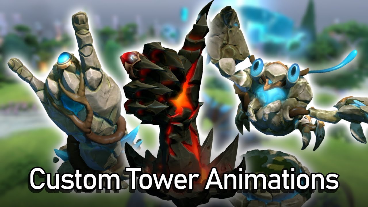 Dota 2 - Custom Tower Special Animations