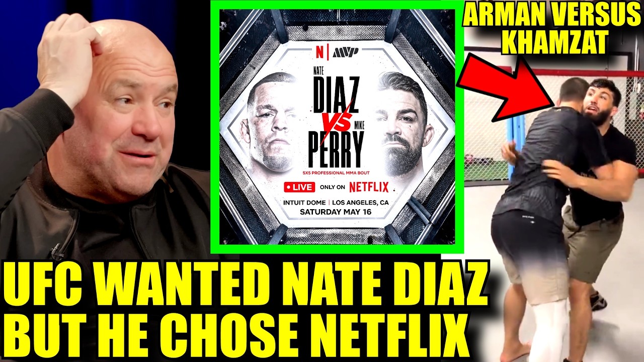 MMA Community react to NATE DIAZ making MMA RETURN vs MIKE PERRY,Ronda BLASTS UFC,Khamzat Chimaev