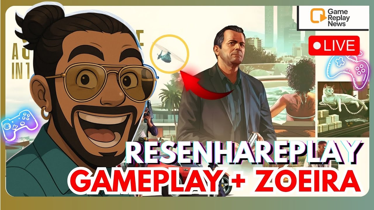 🔴 RESENHAREPLAY #13 — Gameplay + Resenha: Papo Gamer Suave Como Sempre