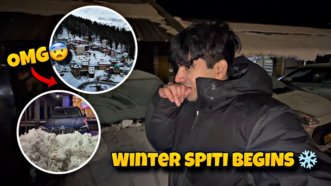 Winter Spiti Begins❄️Home to Narkanda🤩Episode 1 ~ Guddu Pandit 