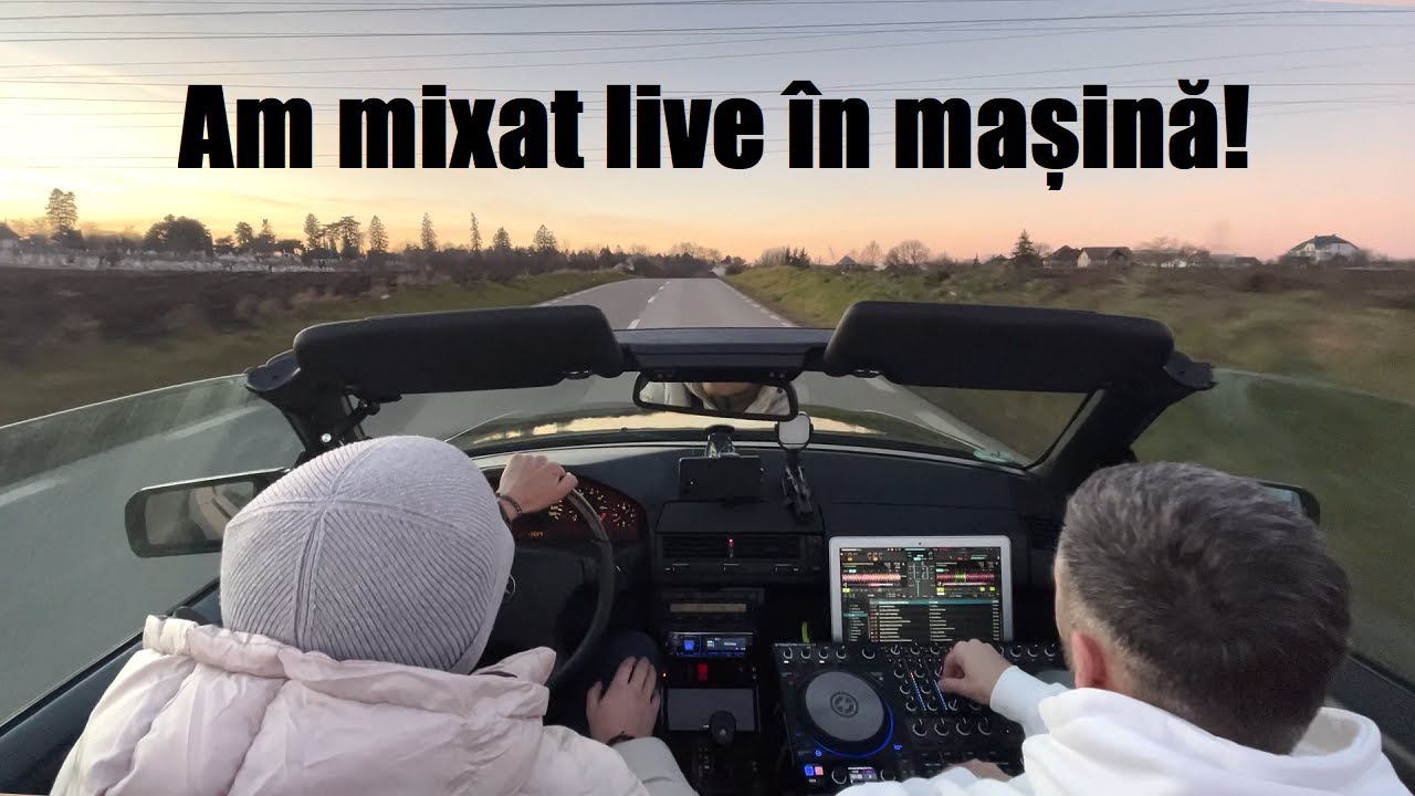 Am făcut o nebunie! 😱 Set live din mașină doar cu piese remixate de mine! 🎧