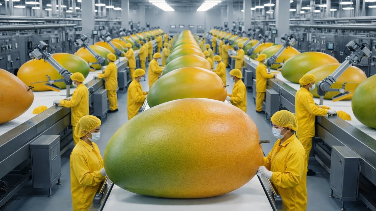 Inside a Mango Seeds Factory – How Mango Seeds Become Butter & Oil Full Process