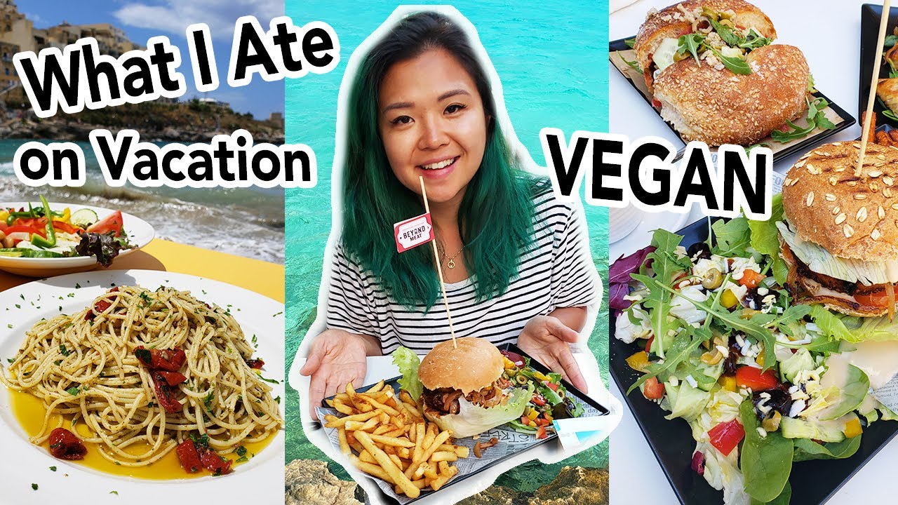 ALL THE GRASS WE ATE ON A VACATION (What I Ate as a Vegan in Malta Part 2)