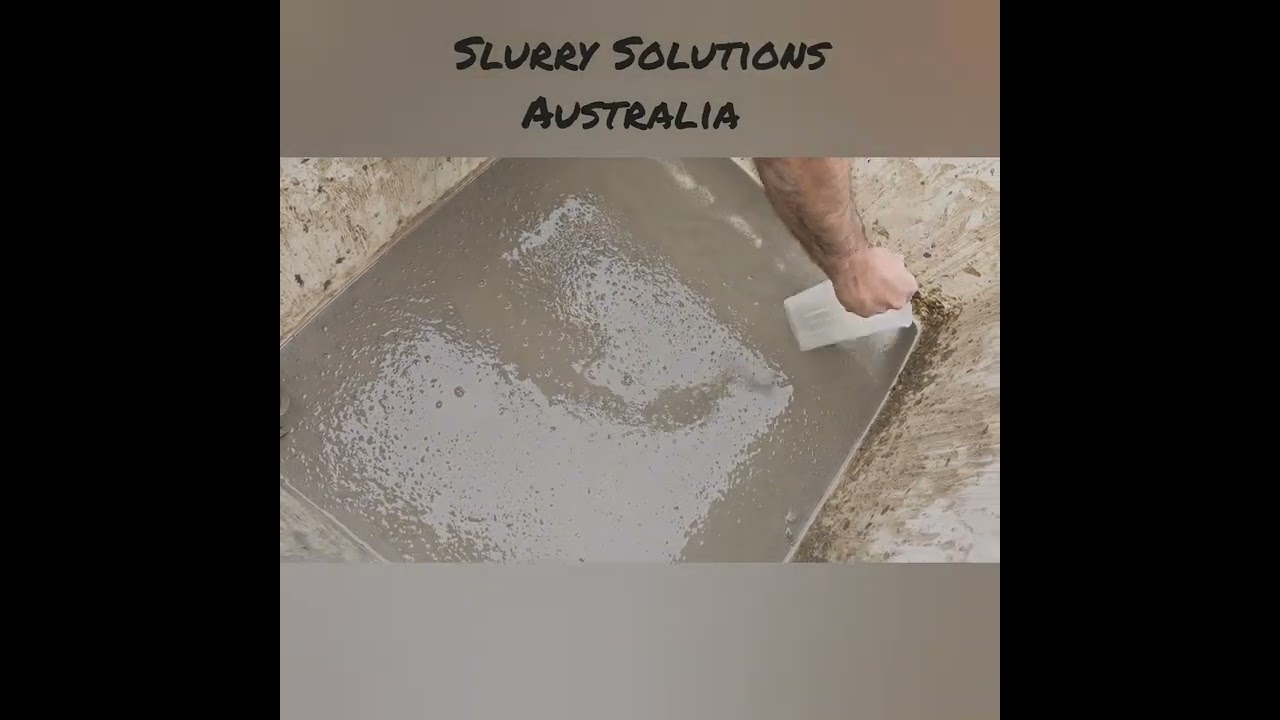 Disposing of Slurry Waste. #slurry #wastewater #constructionsite #concrete