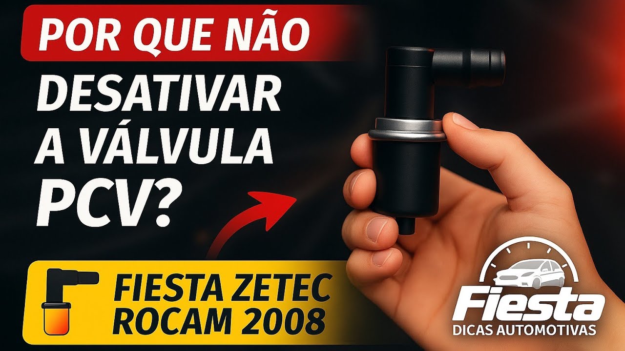 Porque NÃO desativo a Válvula PCV (Anti-chamas) do Fiesta e não recomendo essa prática?