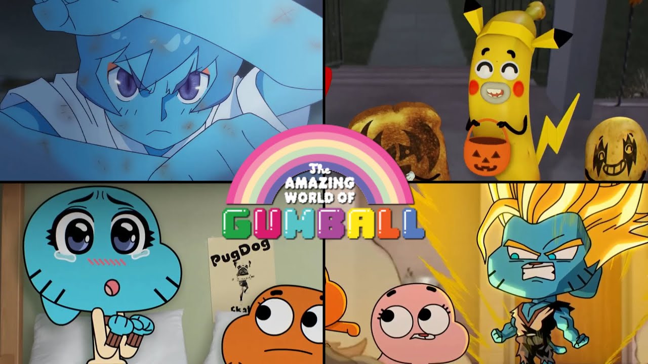 😺🔵20 Referencias en EL INCREÍBLE MUNDO DE GUMBALL (al anime)