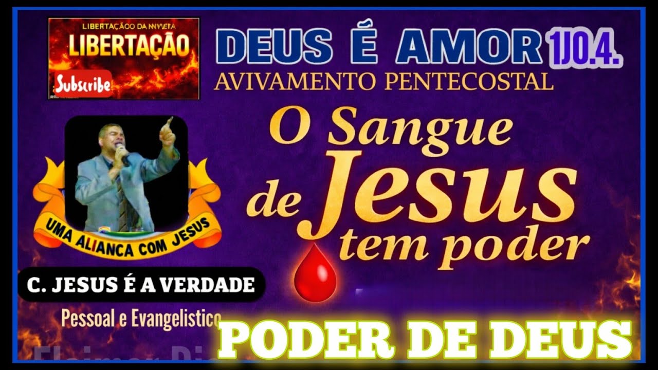 🔥ORAÇÃO PODEROSA 18H NO CALVÁRIO PENTECOSTAL- O SANQUE DE JESUS CRISTO🌈JESUS É A VERDADE