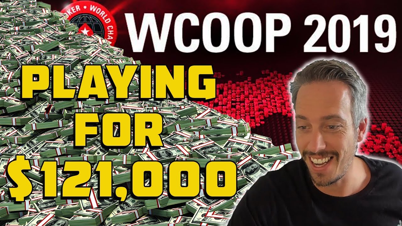 WCOOP $2K HIGH ROLLER - $121,000 first place!