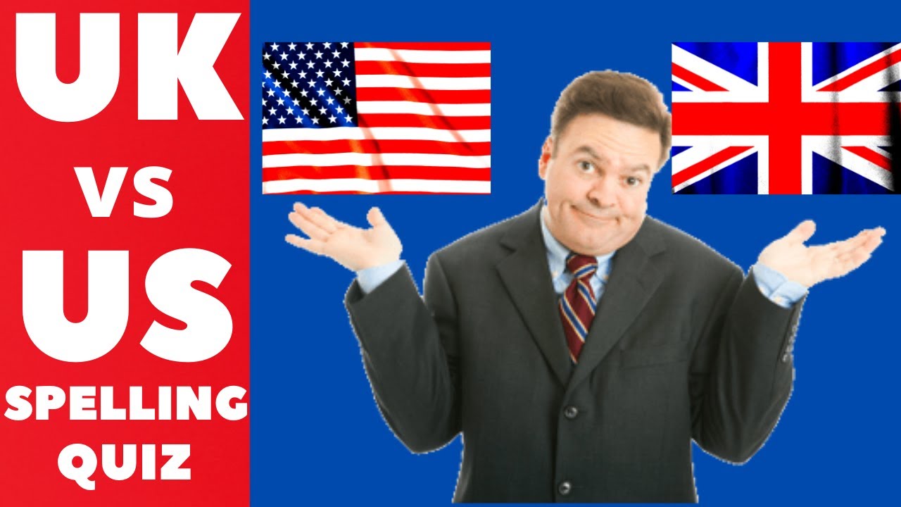English Grammar Quiz: AMERICAN vs BRITISH SPELLING |English MasterClass|