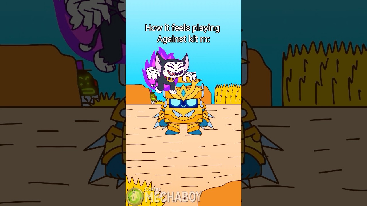 Kit's hypercharge #brawlstars #brawlstarsanimation #kit