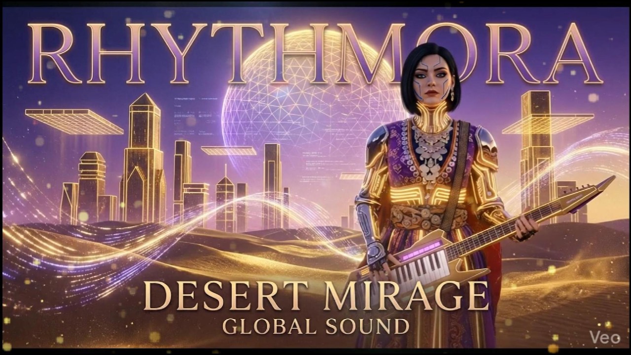 Rhythmora   Desert Mirage Global Afro Pop Visualizer 🌵✨
