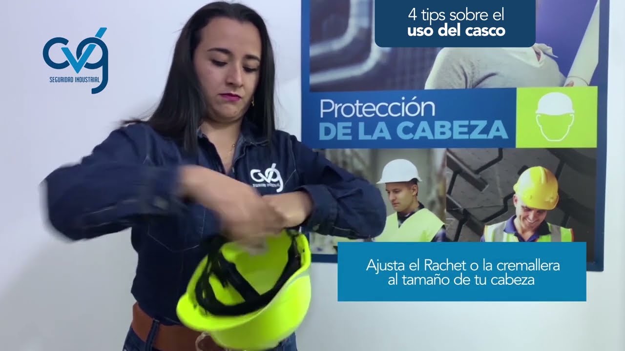 4 tips sobre el uso del casco/ Elementos de protecci&oacute;n personal