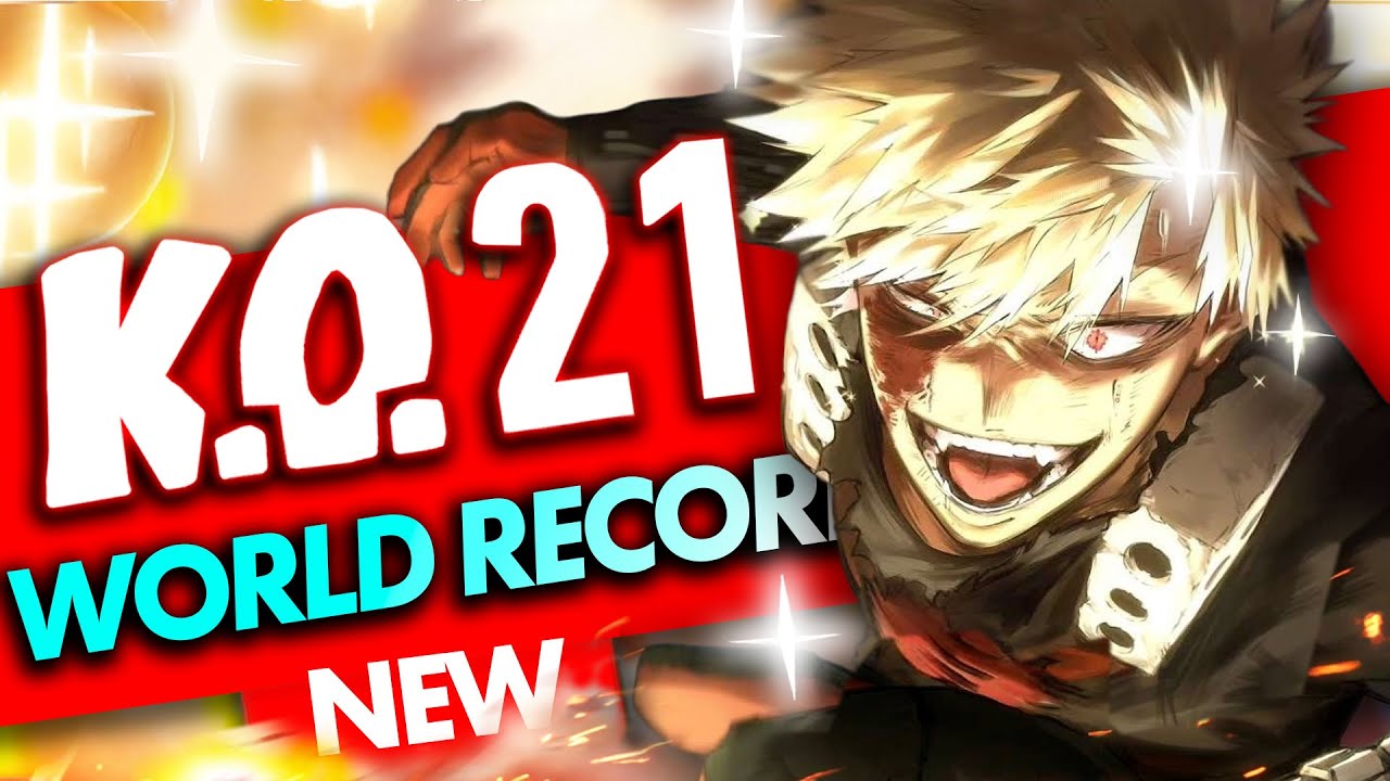 #1 BAKUGO GETS 21 KOs (NEW WORLD RECORD)