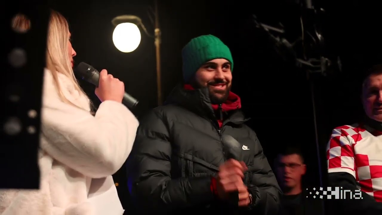 Jošku Gvardiolu priređen svečani doček u Novigradu