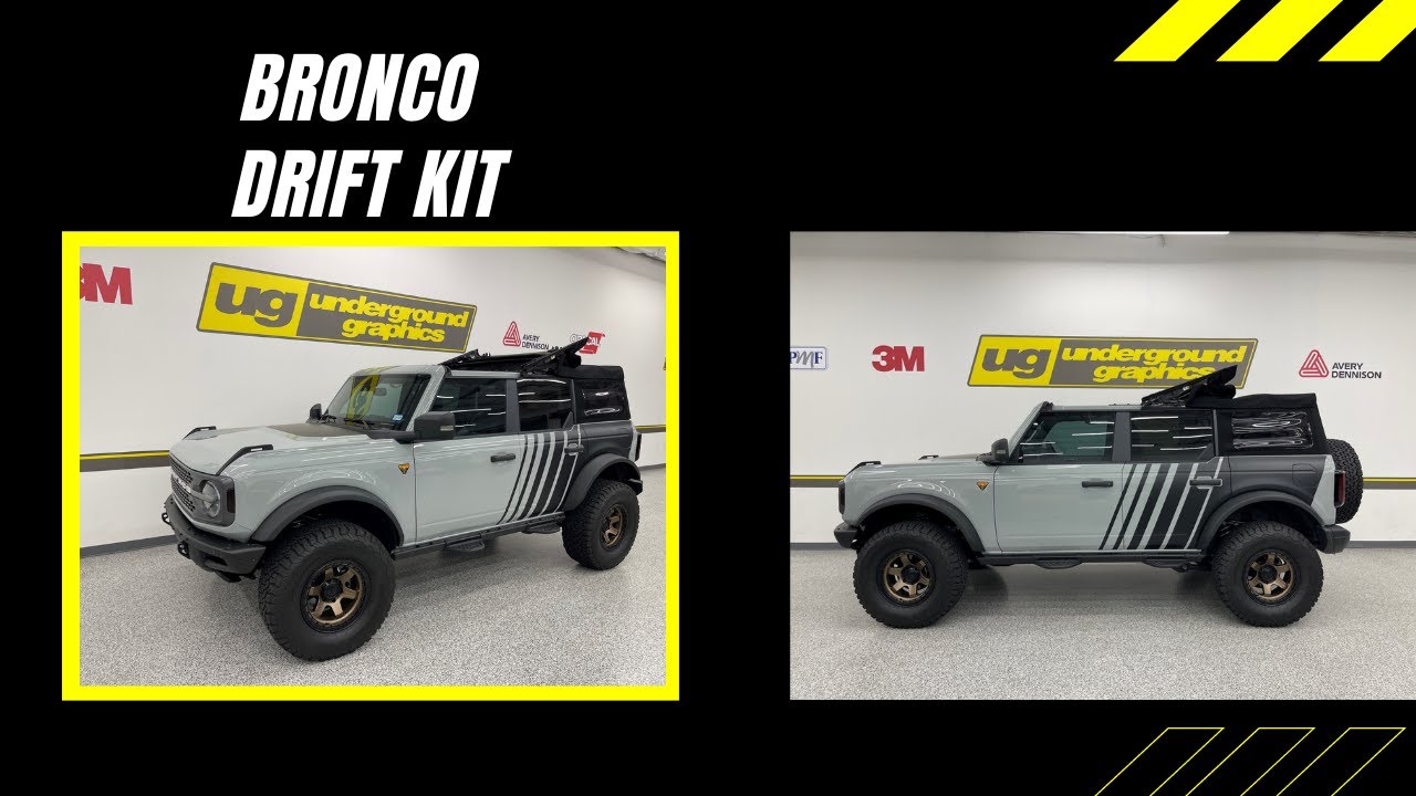 Installing Your Bronco Drift Kit | From Underground Graphics