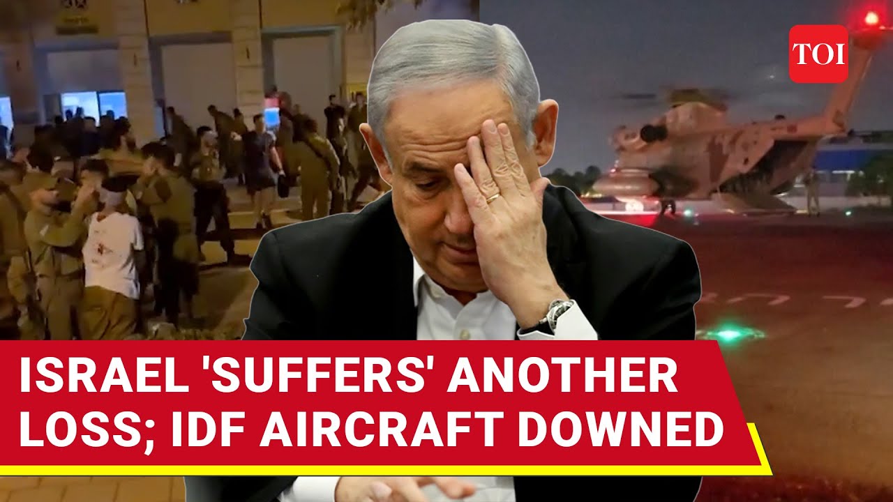 Hezbollah 'Shoots Down' Israeli Aircraft; IDF's Hermes 450 'Reduced To Dust' | Watch
