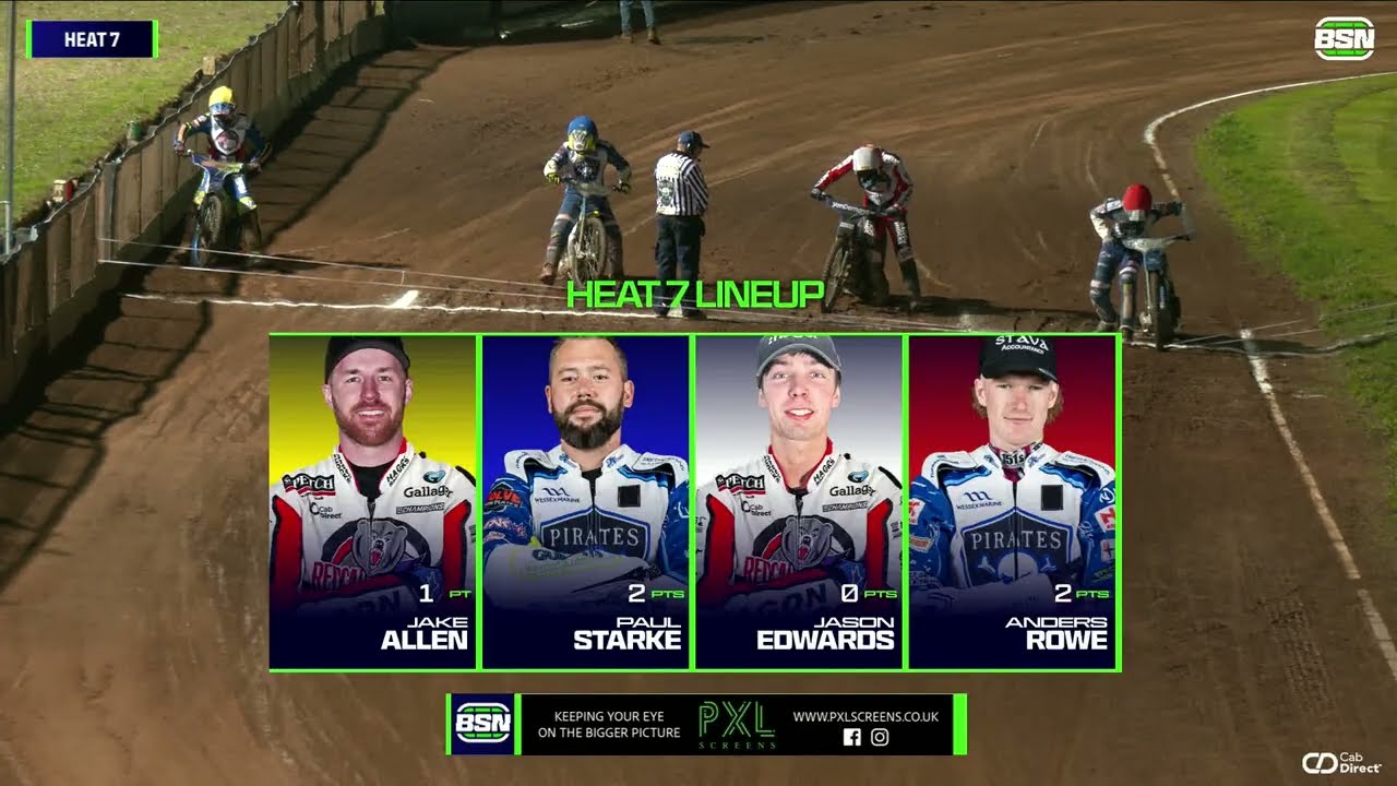 RACE OF THE NIGHT!