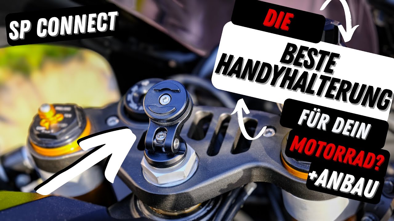 Die beste Handyhalterung für dein Motorrad ⁉️| SP Connect | Handyhalterung Supersportler | Yamaha R1