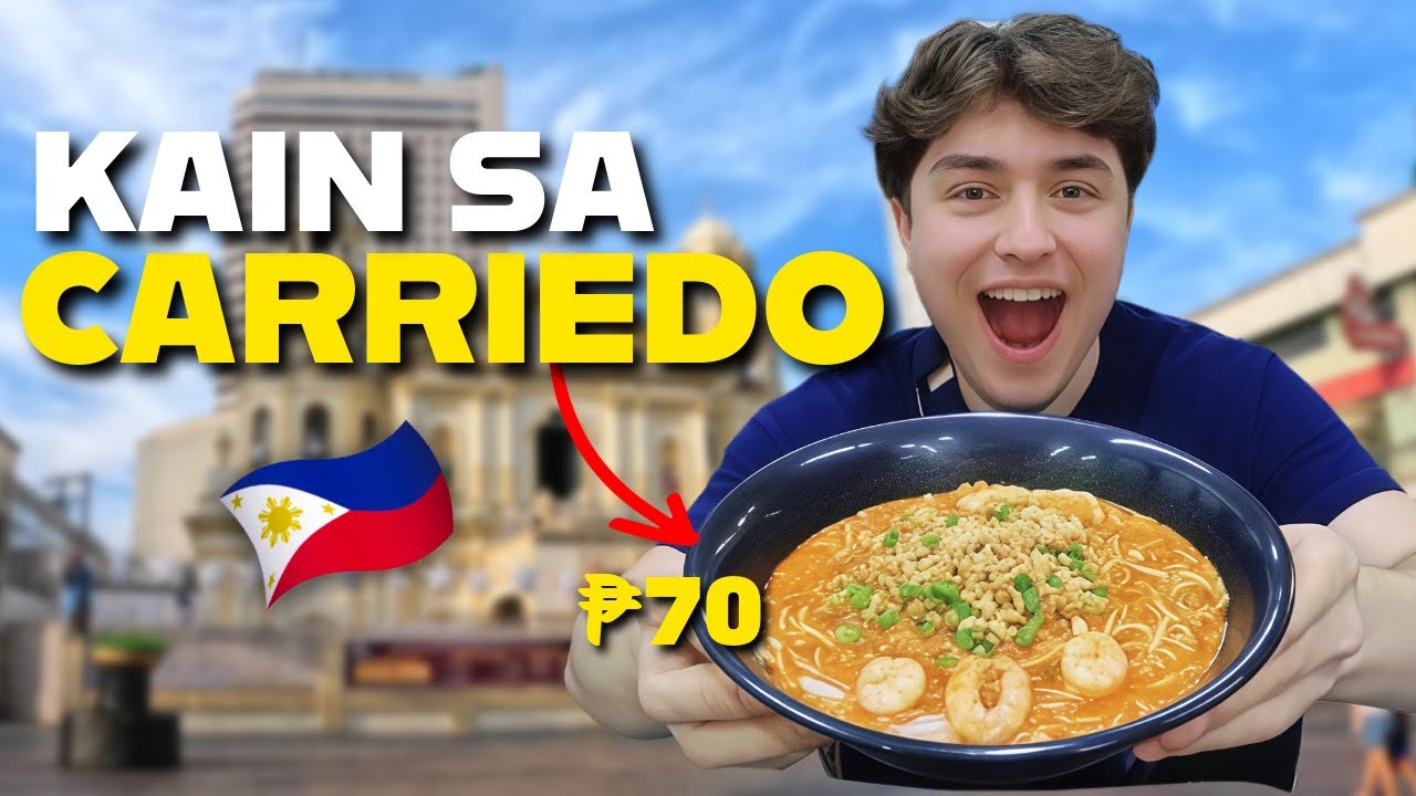 🇵🇭 Я потратил 120 песо в Карриедо, и еда меня просто потрясла 🤯