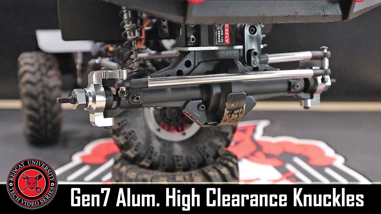Redcat University - How To - Redcat Racing Gen7 High Clearance Aluminum Knuckle and Link Install