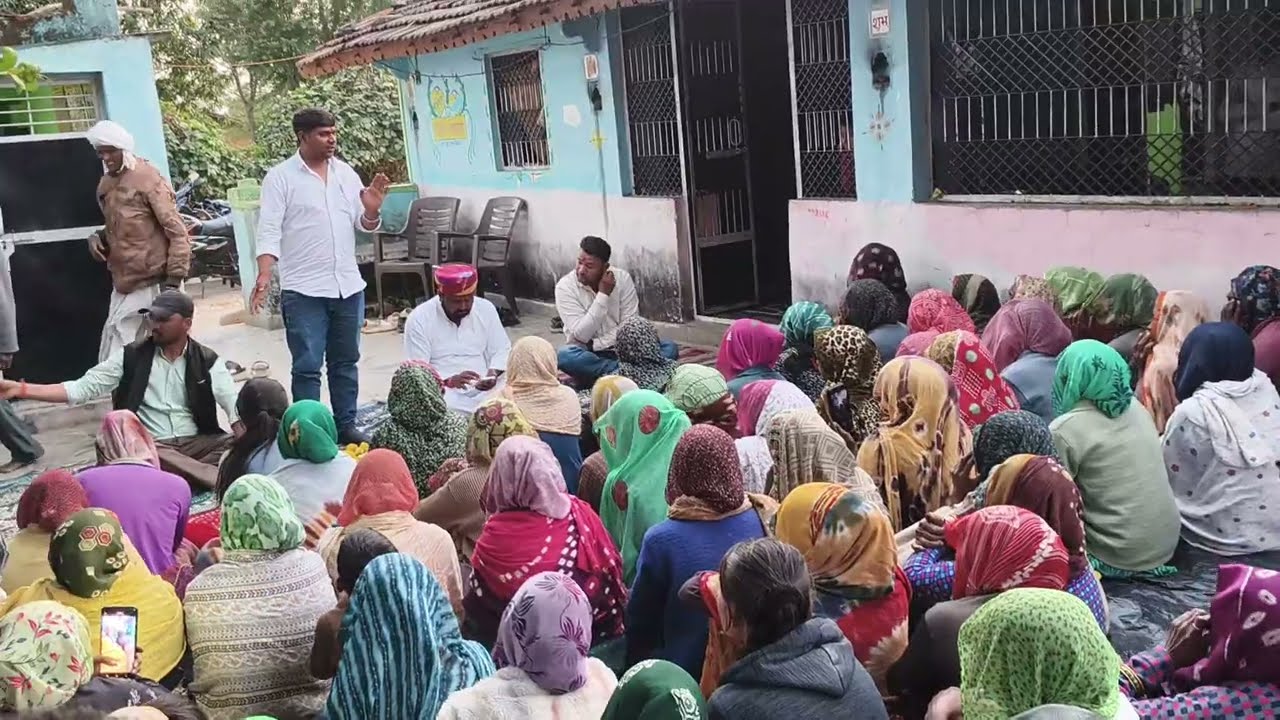 डूंगरपुर विधानसभा से विधायक गणेश घोघरा जी गांव पावड़ा में पधारे Dungarpur vidhansabhaSe Ganesh ghogra