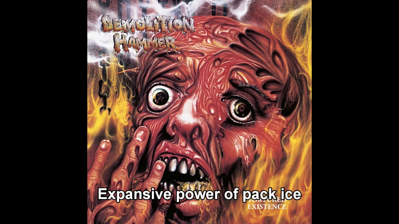 Cataclysm - Demolition Hammer (lyrics on screen)