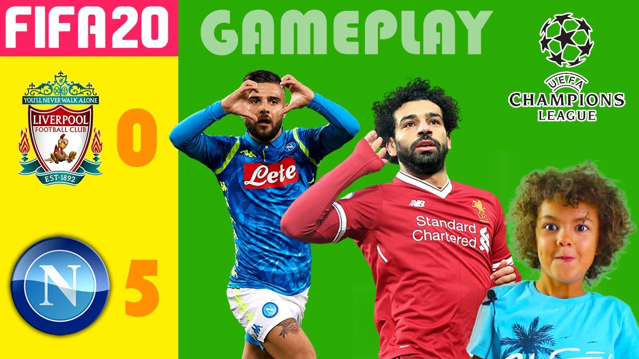 LIVERPOOL vs NAPOLI: Poker di Llorrente. Pronostico Fifa 20 Gameplay *Holly e Benji Mode On*