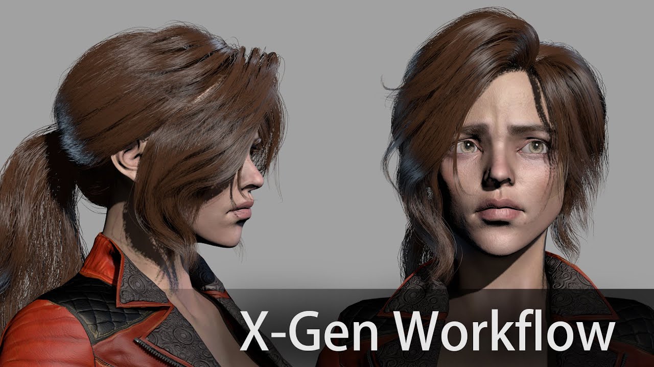 Xgen Hair 01 basic setup