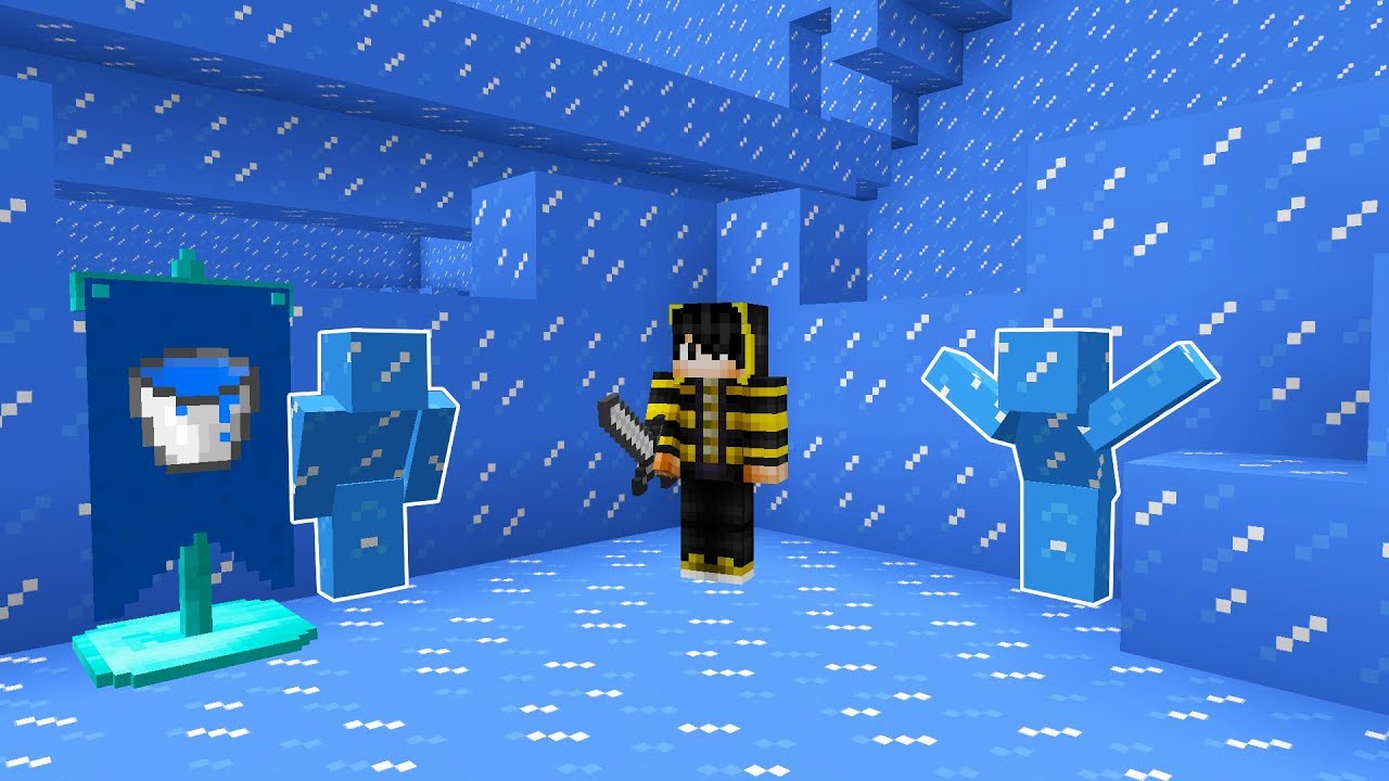 G&Ouml;R&Uuml;NMEYEN BUZ OLDUM! - Minecraft SAKLAMBA&Ccedil;