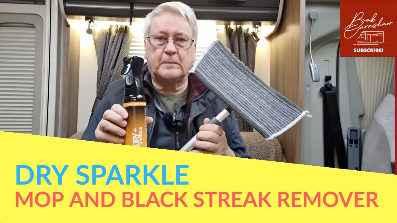 Dry Sparkle - Cleaning Motorhome Roof, Mop, Tar And Black Streak Remover