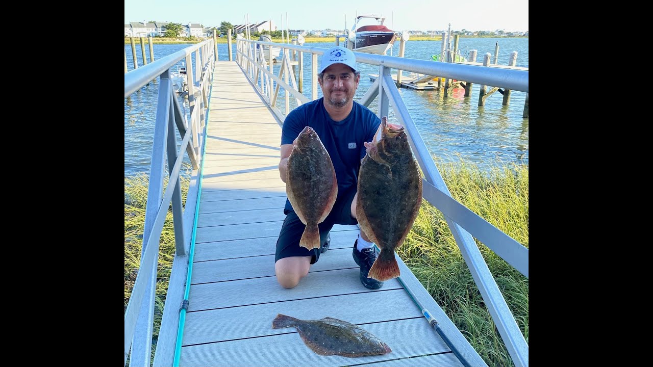 Wreck Fishing for Fluke Limit, New Fluking Setup Review!!