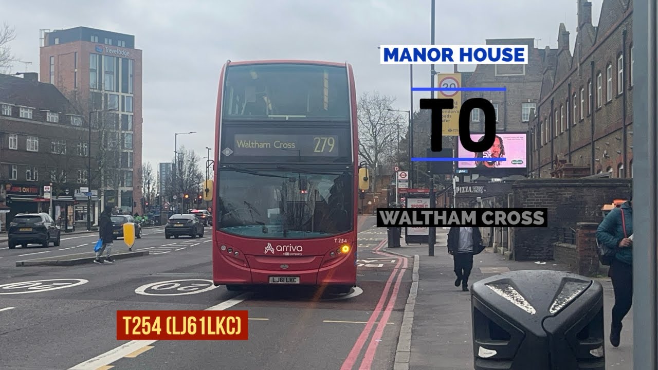 FULL ROUTE VISUAL | 279 to Waltham Cross