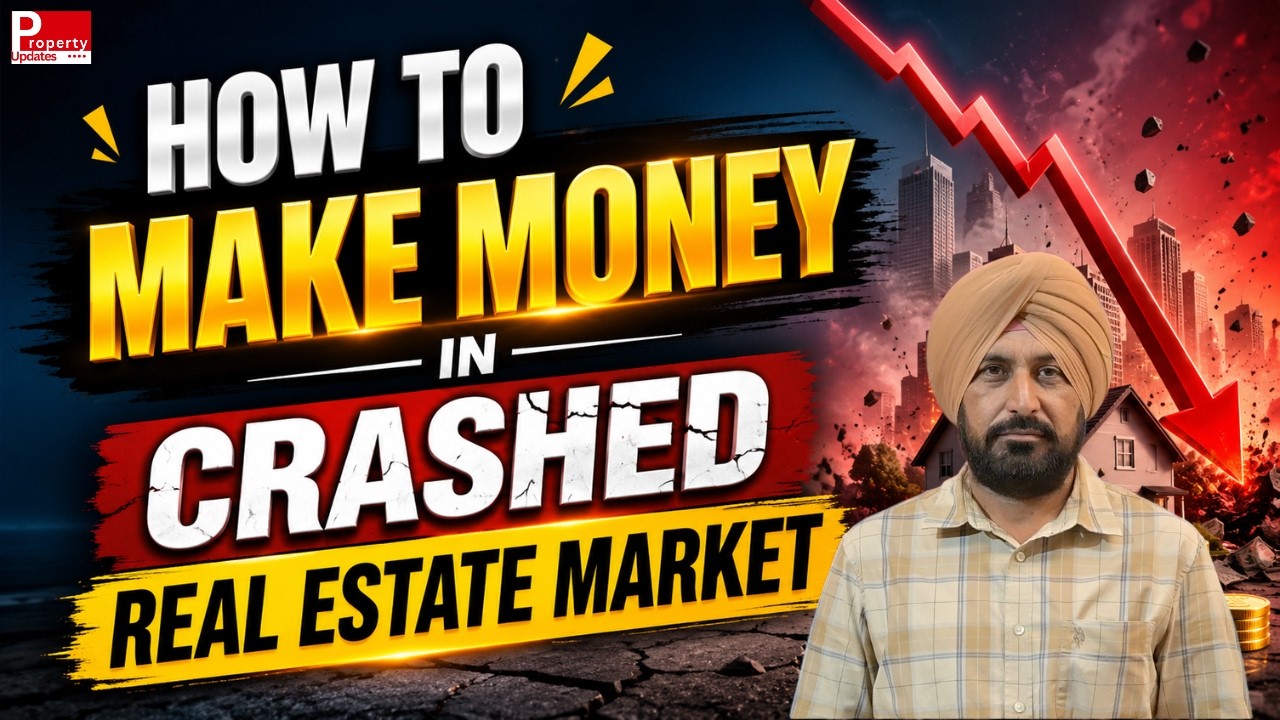 Real Estate Market Crash में पैसा कैसे कमाएं?  | Smart Investor Strategy