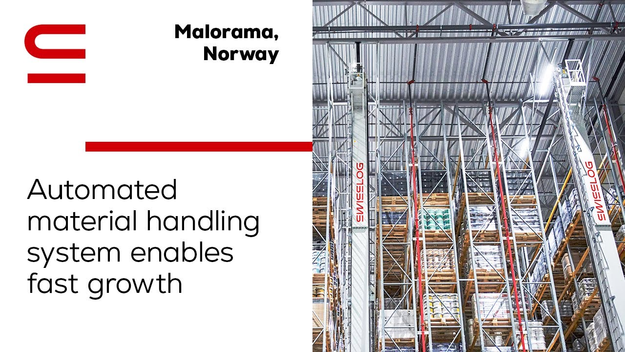Malorama, Norway: Automated material handling system enables fast growth