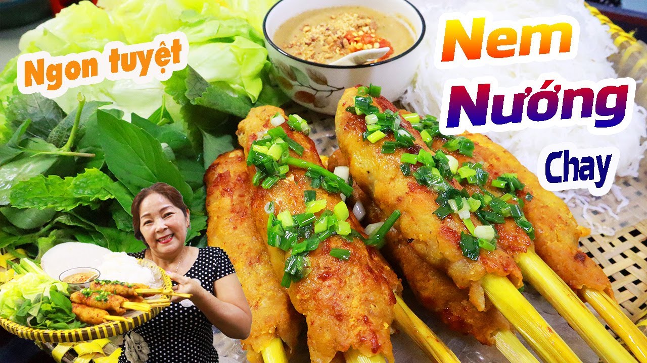 Cách làm NEM NƯỚNG CHAY đơn giản ở nhà mùa dịch Covid -  Vegan Baked Meat  Rolls| Ù thích ăn chay